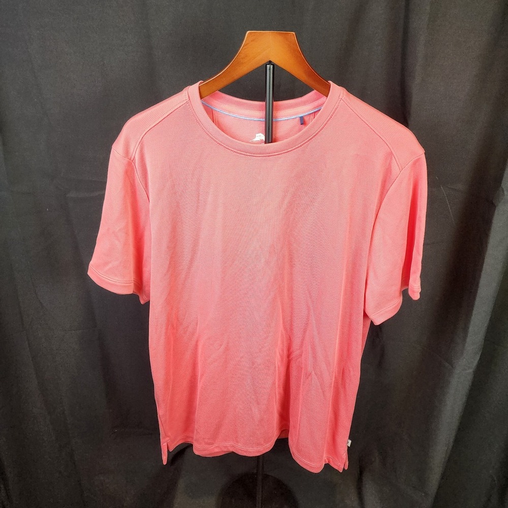 Tommy Bahama Short Sleeve Shirt Color‎ Salmon Size Medium